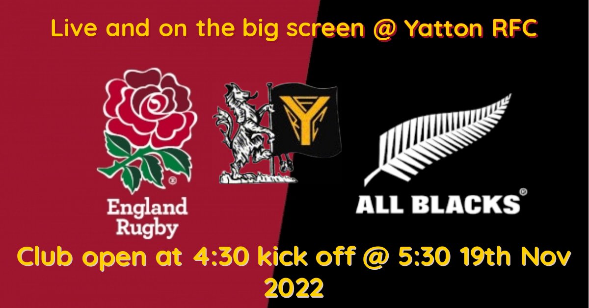 YattonRFC's tweet photo. No senior games this week, so come down and buy a beer or two to support the club! Should be a cracking game!! https://t.co/uu6nG4tcqX