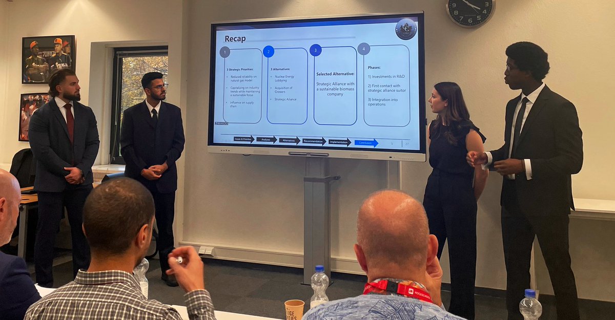 cpadevin's tweet photo. So proud of all the innovative sustainability &amp; other strategic initiatives that my @SprottSchool team developed this week at the @ROCAcompetition in Rotterdam, Netherlands for @_Florensis, @KanataNorthBA and @VebegoFS! #SprottLove https://t.co/mI9WUkqUCJ