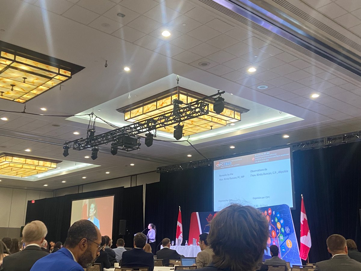 Starting off Day 2 of #CSPC2022 with an inspiring address from Hon. @KirstyDuncanMP!