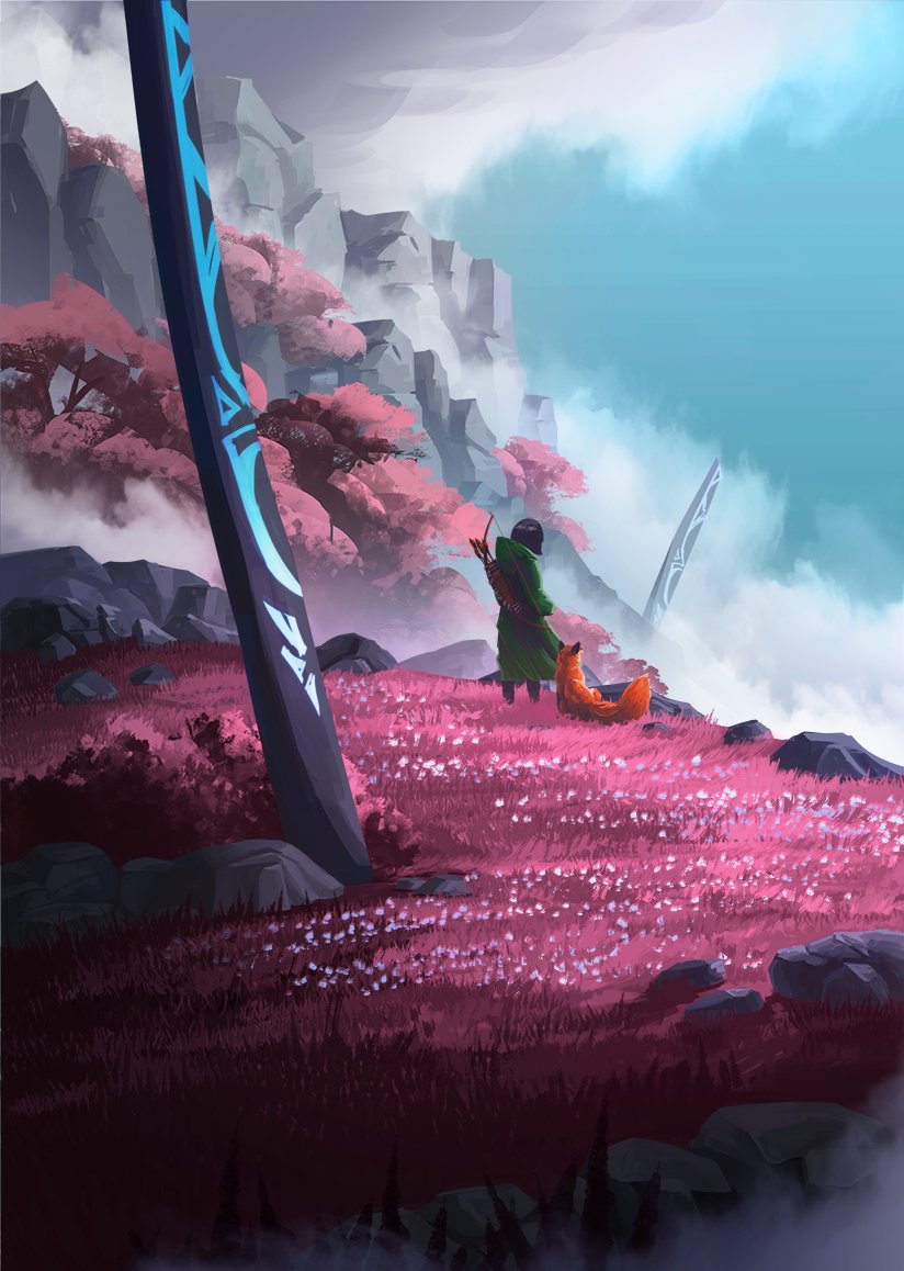 just a little painting for fun
#digitalart #painting #conceptart #landscape #forfun #art #friends #journey