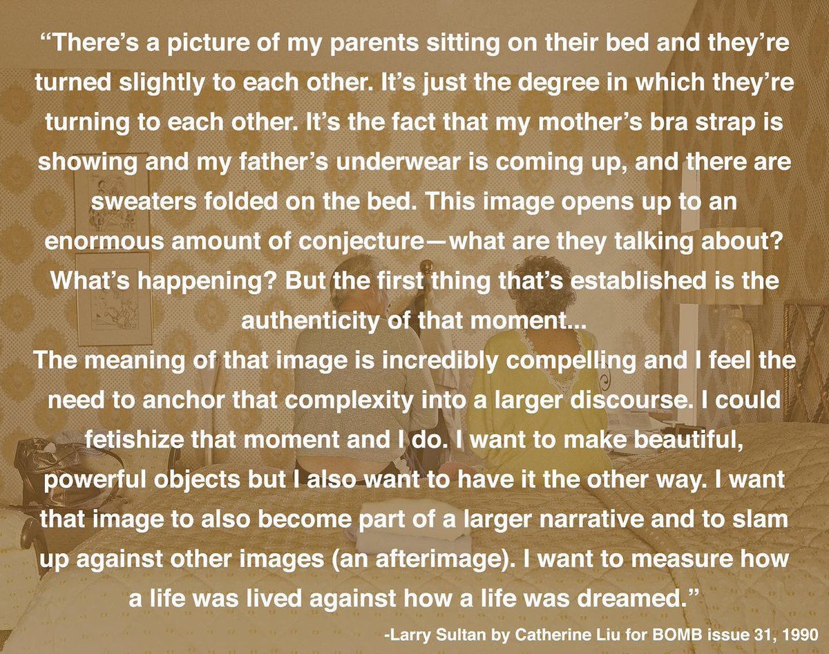 Conversation on Bed, 1986 from Pictures from Home
#picturesfromhome