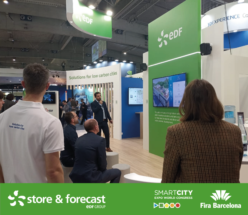 EDF Store & Forecast (@store_forecast) on Twitter photo était présent sur le stand <a href="/EDF/">Environmental Defense Fund</a> à <a href="/SmartCityexpo/">Smart City Expo World Congress</a> pour présenter ses solutions permettant aux villes de :
➡️tirer parti du #stockage d’énergie pour une #décarbonation efficace,
➡️réduire leur facture d’électricité,
➡️maximiser l’#autoconsommation #photovoltaïque⚡🌞
#SCEWC22 était présent sur le stand <a href="/EDF/">Environmental Defense Fund</a> à <a href="/SmartCityexpo/">Smart City Expo World Congress</a> pour présenter ses solutions permettant aux villes de :
➡️tirer parti du #stockage d’énergie pour une #décarbonation efficace,
➡️réduire leur facture d’électricité,
➡️maximiser l’#autoconsommation #photovoltaïque⚡🌞
#SCEWC22