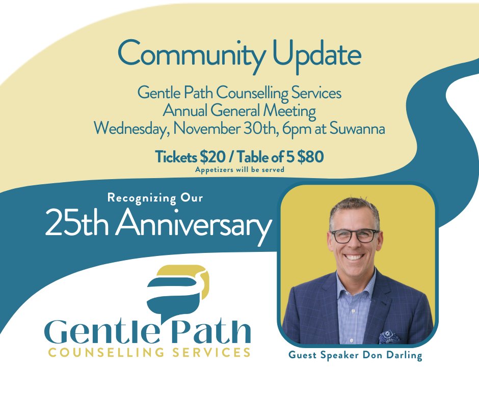 The state of Mental Health Care Accessibility in Saint John is alarming. How do we fix this? How are funds generated? How can YOU make change? Join us November 30th for a Community Update, with guest speaker, Don Darling. Seating is limited - Call Suwanna. 637-9015.