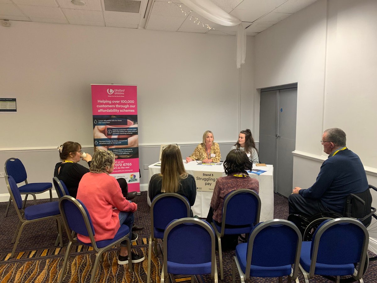 uugroupplc's tweet photo. Today we’re hosting our first customer vulnerability summit. We’re bringing organisations together to share how we support our customers that need that little bit of extra help. Great to hear from Dave Thompson @WDPcomms & Chantelle Day @alzheimerssoc #uuvulnerabilitysummit https://t.co/mPG1v0uzvu