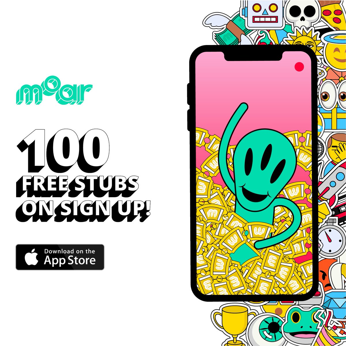 There literally has never been a better time to sign up! Shows are happening every single day, prizes are being dished out left, right and center 🤑

Your loss if you don't click the link 🙈 apps.apple.com/gb/app/moar/id…