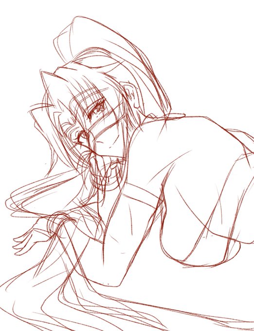 ここんとこすっぽんぽんばかり描いてたので反省 