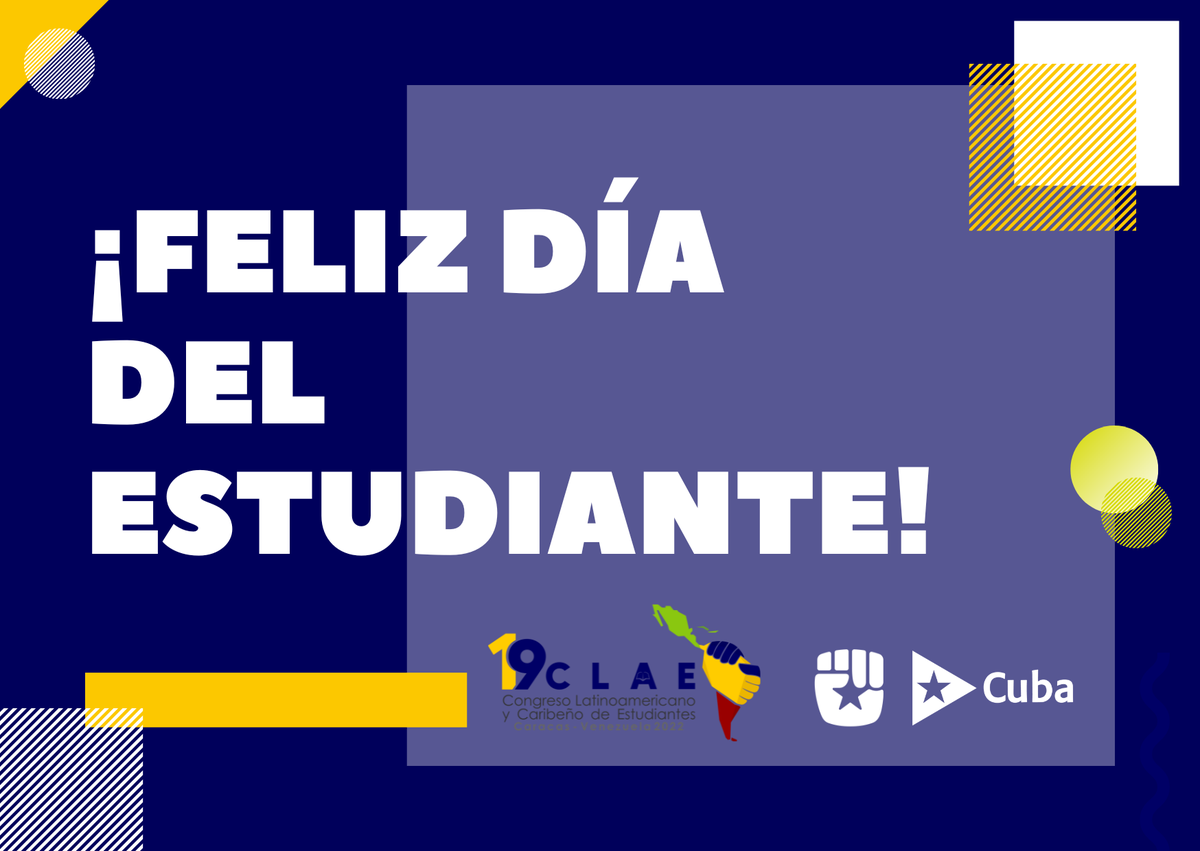 Felicidades para todos los estudiantes del mundo 🌎 🥳🎉🎊