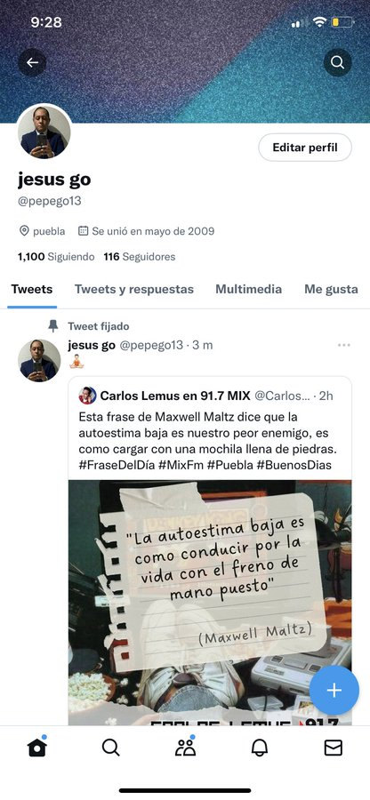 CarlosEn917Mix's tweet photo. En esta semana compartimos captura de nuestro perfil para hacer equipo y seguirnos. Usa #EsDeChavoRock andar en las redes y hacer equipo comparte tu perfil, como ya lo hace: #GeorginaAvila #AlbertoJ #JesusG que ya están en el cuadro de honor de los #ChavoRocks. https://t.co/tIedGmlCoo