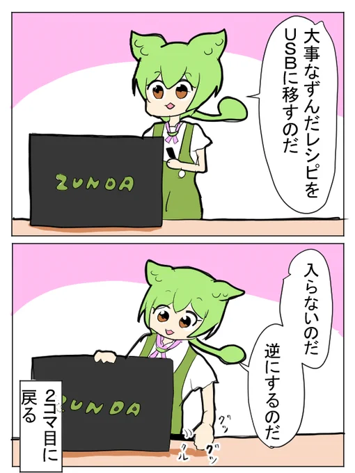 ずんだもんとUSB 
