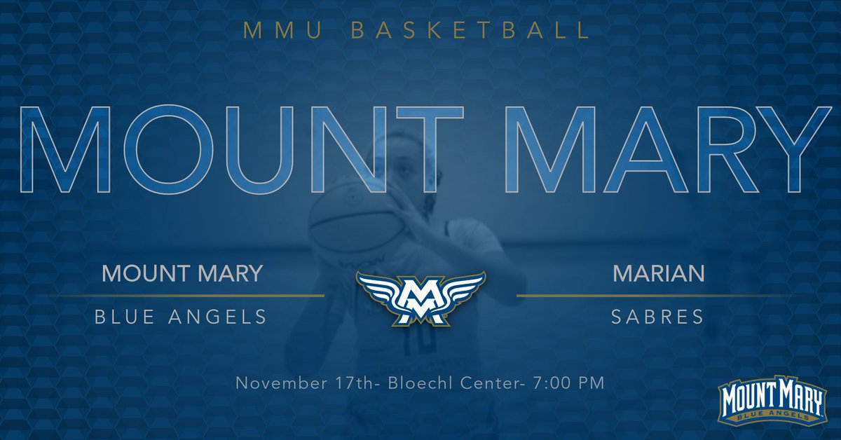 Home Basketball Tonight-  7 pm vs Marian

Live Video:

youtube.com/channel/UC2vIo…

Live Stats:
mtmaryathletics.com/sports/wbkb/20…
