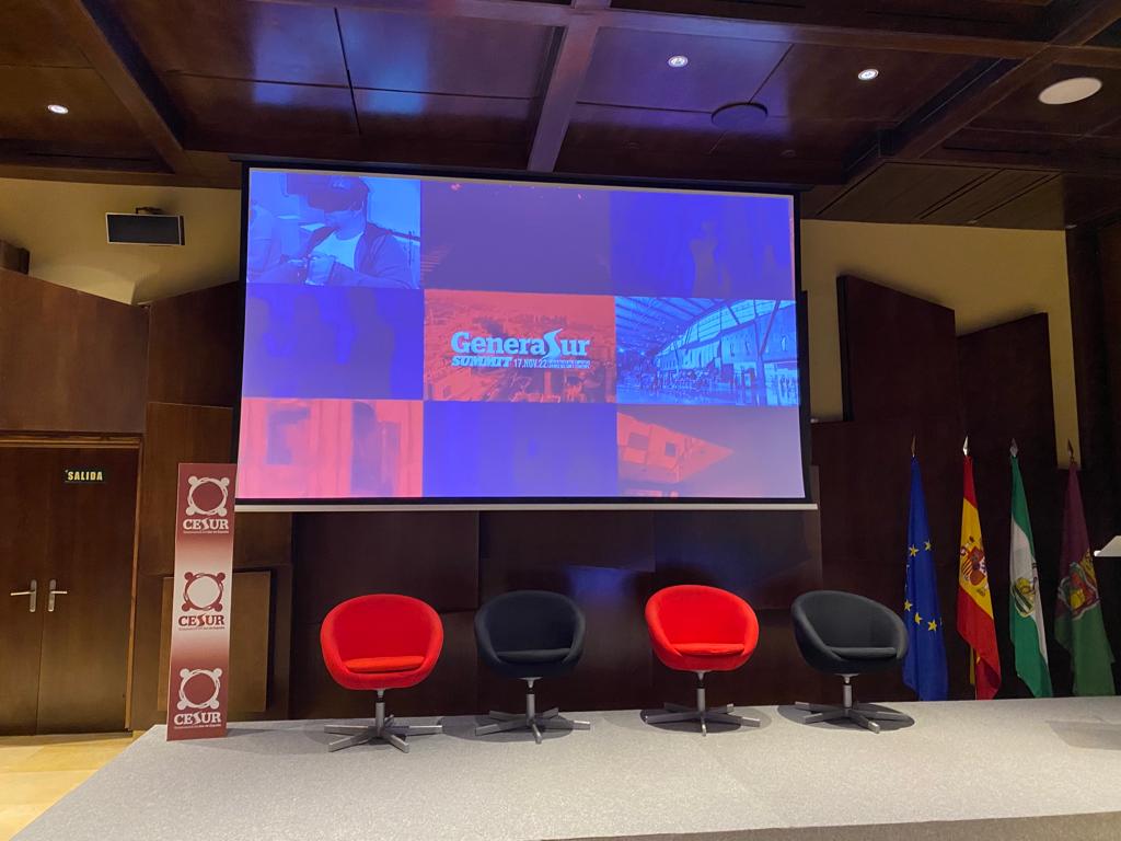Naturcode_eu's tweet photo. 📸 Hoy participamos en la primera edición #GeneraSur Summit en #Málaga, un evento de @CesurEdelSur! Un encuentro entre empresas, startups y centros de investigación para propiciar la innovación abierta, generar oportunidades de crecimiento, encontrar clientes y nuevas soluciones. https://t.co/lUdSu3FVqh