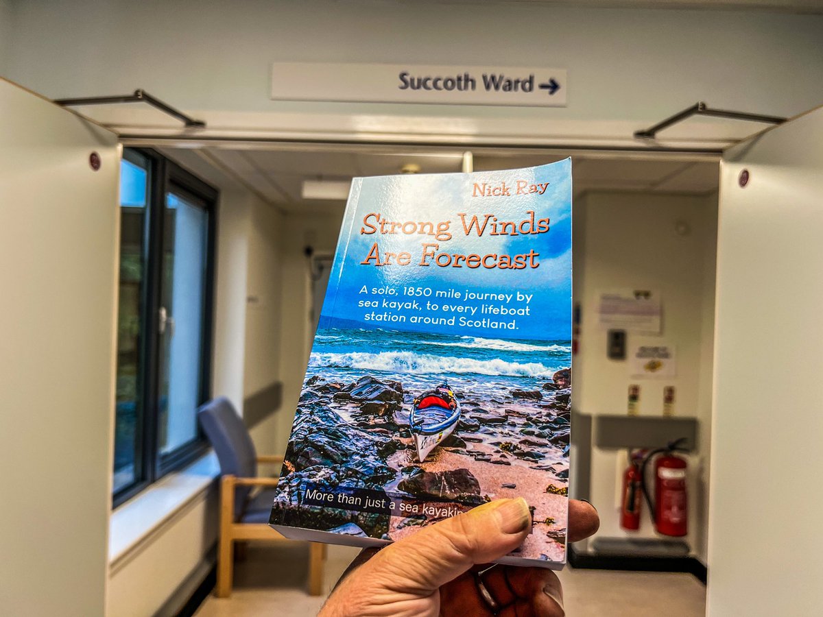 I’ve come a long way since my last psychiatric hospital admission in Lochgilphead a year ago. I dropped off my book for the ward staff today. Since my first admission here in 2016 &amp; others, I bemoaned my inadequacy in not completing the book I’d promised. This was a lovely moment