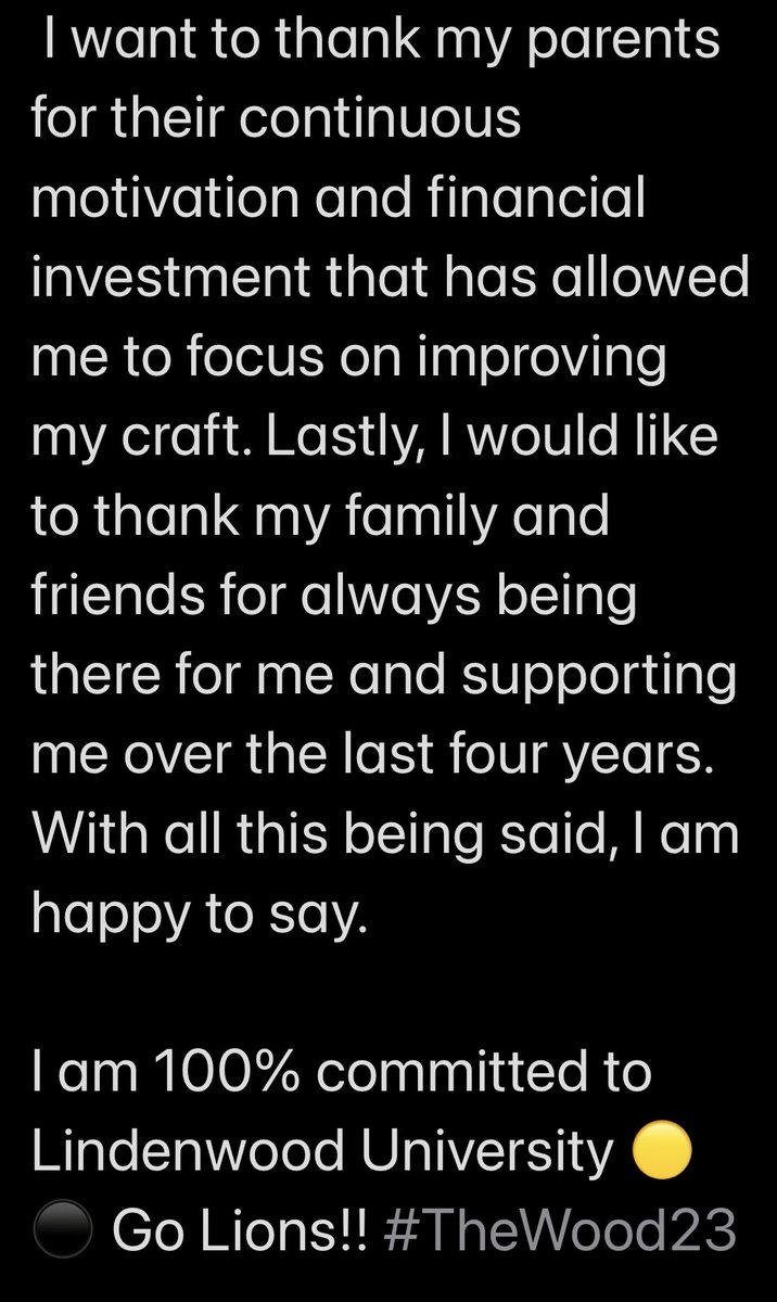 Committed!! Excited for what’s ahead!! <a href="/stugfb/">Jed Stugart</a> <a href="/Lindenwood_OC/">Dusty Hovorka</a> <a href="/BallCoachDenver/">Denver Johnson</a> <a href="/lionscrootin/">Lindenwood Recruiting</a> <a href="/JakeCorbin/">Jake Corbin</a> @CHSHogCaller <a href="/YellowjacketsFB/">Choctaw Football</a> <a href="/RecruitingCHS/">Choctaw Football Recruiting</a> <a href="/JRConrad64/">J.R. Conrad</a>