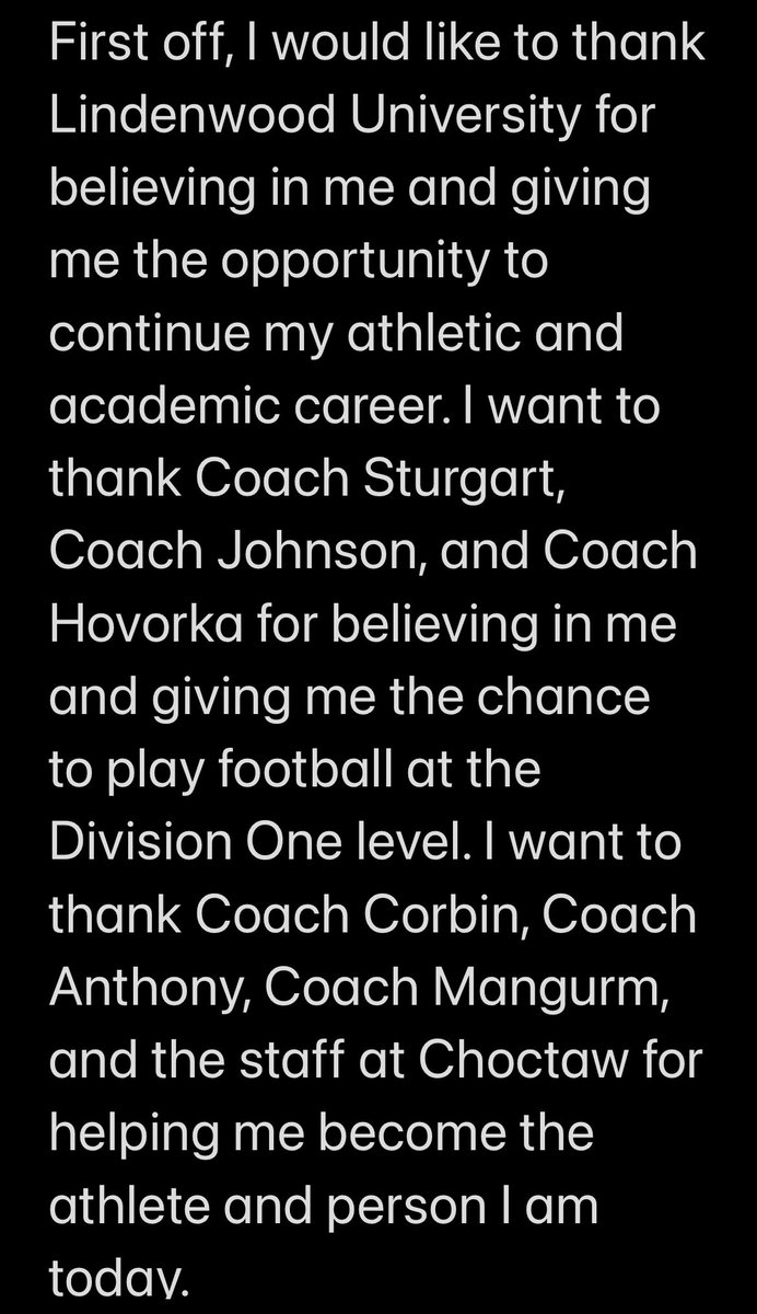 gabegaines2's tweet photo. Committed!! Excited for what’s ahead!! @stugfb @Lindenwood_OC @BallCoachDenver @lionscrootin @JakeCorbin @CHSHogCaller @YellowjacketsFB @RecruitingCHS @JRConrad64 https://t.co/2GBI8uYoTg