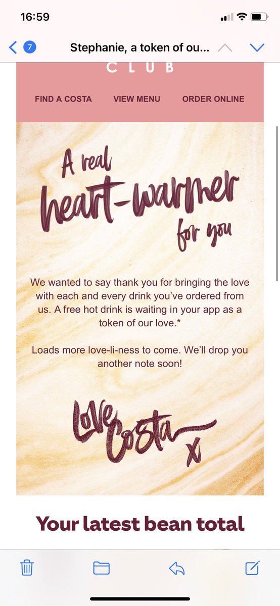 Love you <a href="/CostaCoffee/">Costa Coffee</a> 😅❤️