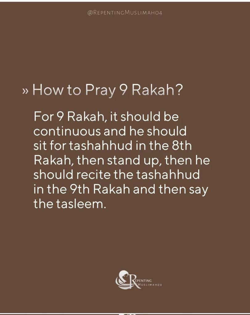 How To Pray Witr THREAD Idris 7signxx how-to-pray-witr-thread-idris-7signxx