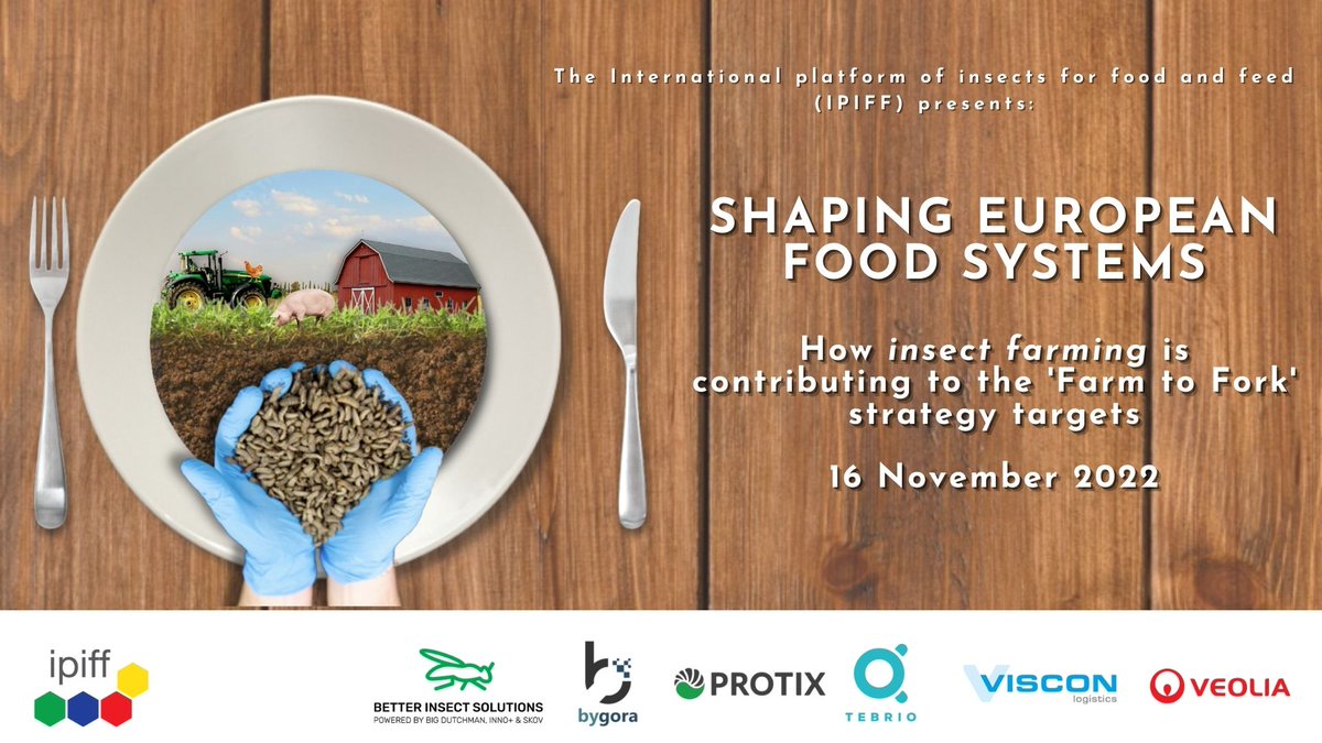 IPIFF_org's tweet photo. 📨 PRESS RELEASE
#IPIFF highlights the strategic importance of the #insect-producing sector to support the realisation of the EU Farm to Fork targets
1/3 https://t.co/xjThznBXxO