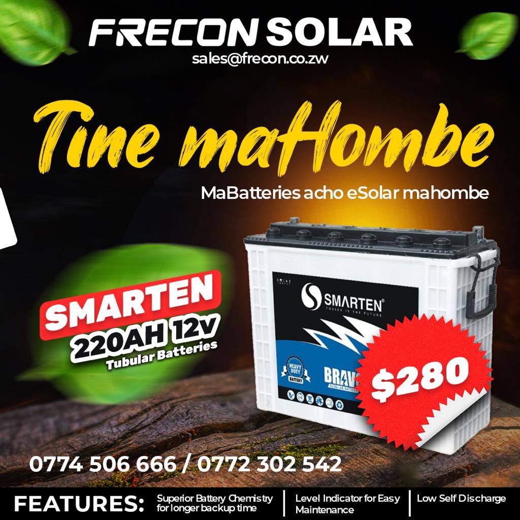FreconSolar's tweet photo. Vanotidira kuti tine hombe tine hombee maziii bhatiri edu nemaziii soraa edu mahombeeeee 0772302542/0774506666 https://t.co/LoBsj4YZnZ
