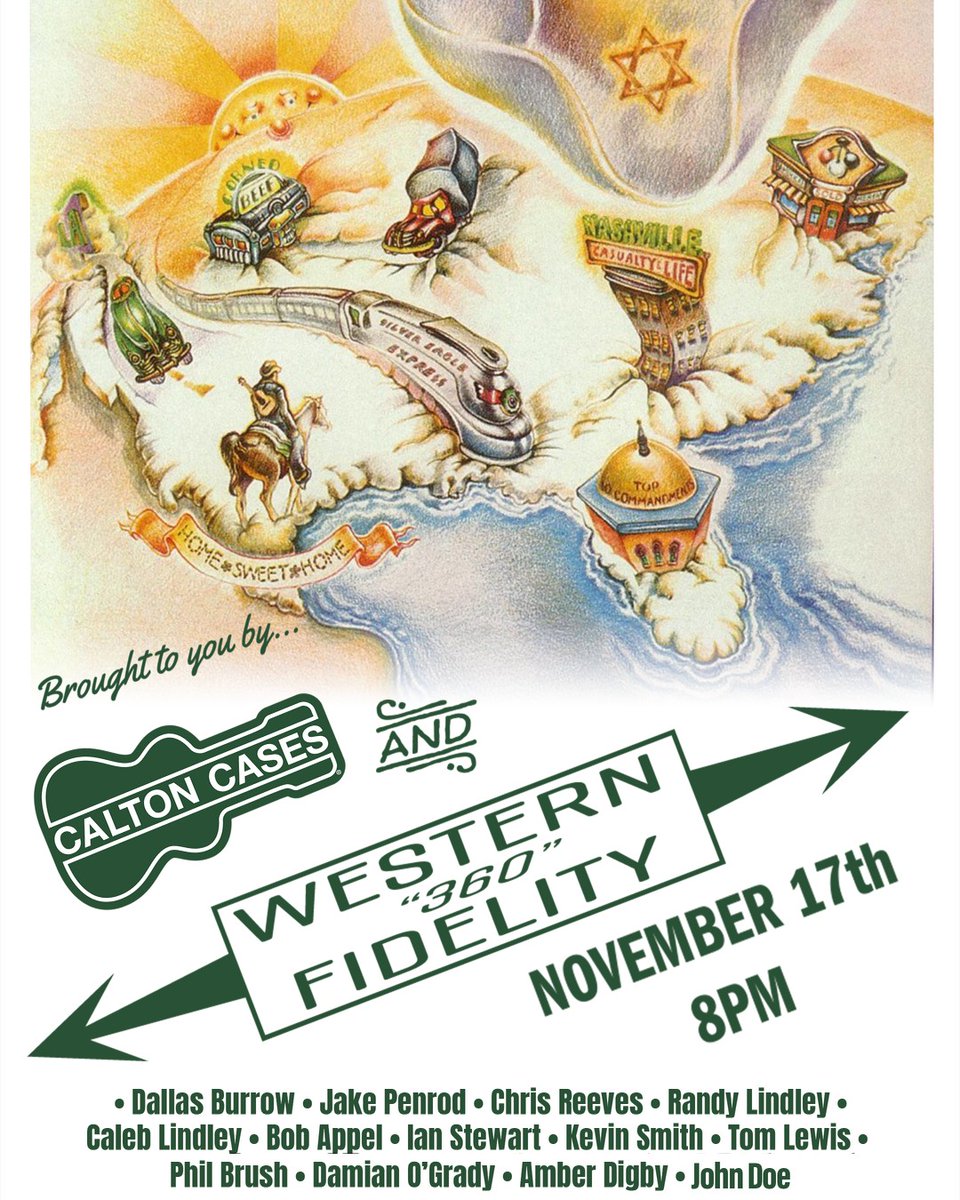 🤠 Western Fidelity 🤠
Come out to Sam's Town Point TONIGHT at 8pm! 
We will be raffling off a Calton Gearbox to all attendees. 
Come on out and support out local Austin Music Community!