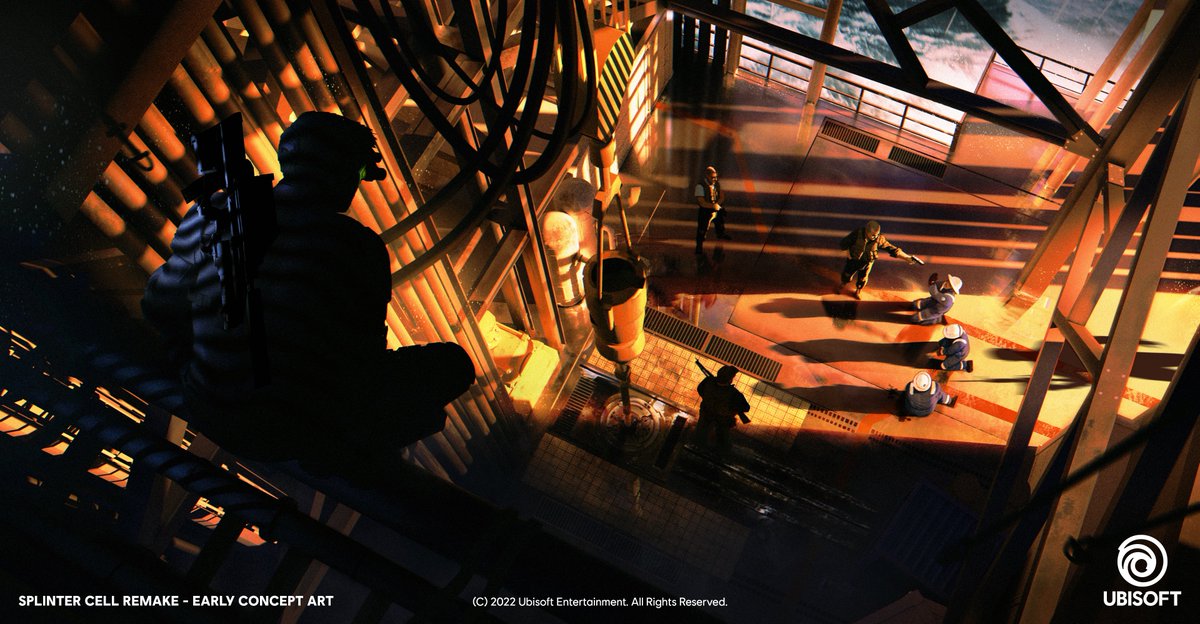 UbisoftToronto's tweet photo. @Ubisoft @SplinterCell @UbisoftCanada ... And a few more 👀
For more info, check out ➡ https://t.co/tWttJfOJU7 #SplinterCell20 #Ubisoft https://t.co/m6k1V09oQT