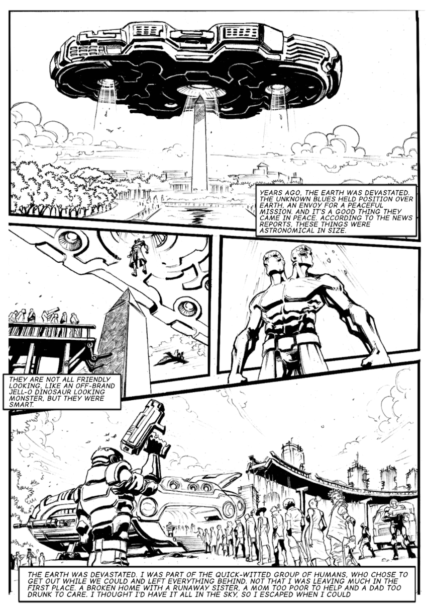 Creating aliens in the world of science fiction is no easy task. Especially when these aliens embrace different ideals. You see, the term foreign simply means foreign or belonging to a foreign country or nation. Also unfamiliar, disturbing, or unpleasant. #nicopengin #aliens