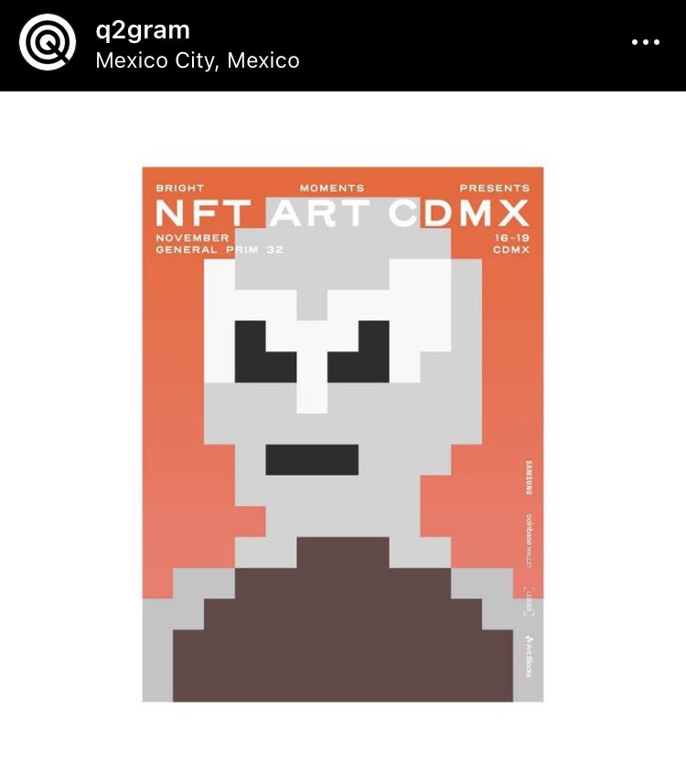 papajimjams's tweet photo. Shoutout to the @brtmoments crew hosting/minting in Mexico this week! The art looks so fire @q2design
Reminiscing on the #london magic: https://t.co/91BKeA1sUe
#nft #art #community #cryptocitizen #cryptomexa #cdmx #workshops #panels #delegate #remoteminting #gm #gn #mexicocity https://t.co/gqGd86JKXZ