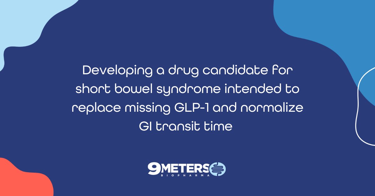 Our drug candidate for #ShortBowel syndrome is intended to replace missing GLP-1, a hormone that prevents the #GI tract from moving rapidly, thus normalizing GI transit time and improving intestinal absorption of nutrients and water. Learn more here: bit.ly/3aij8DW