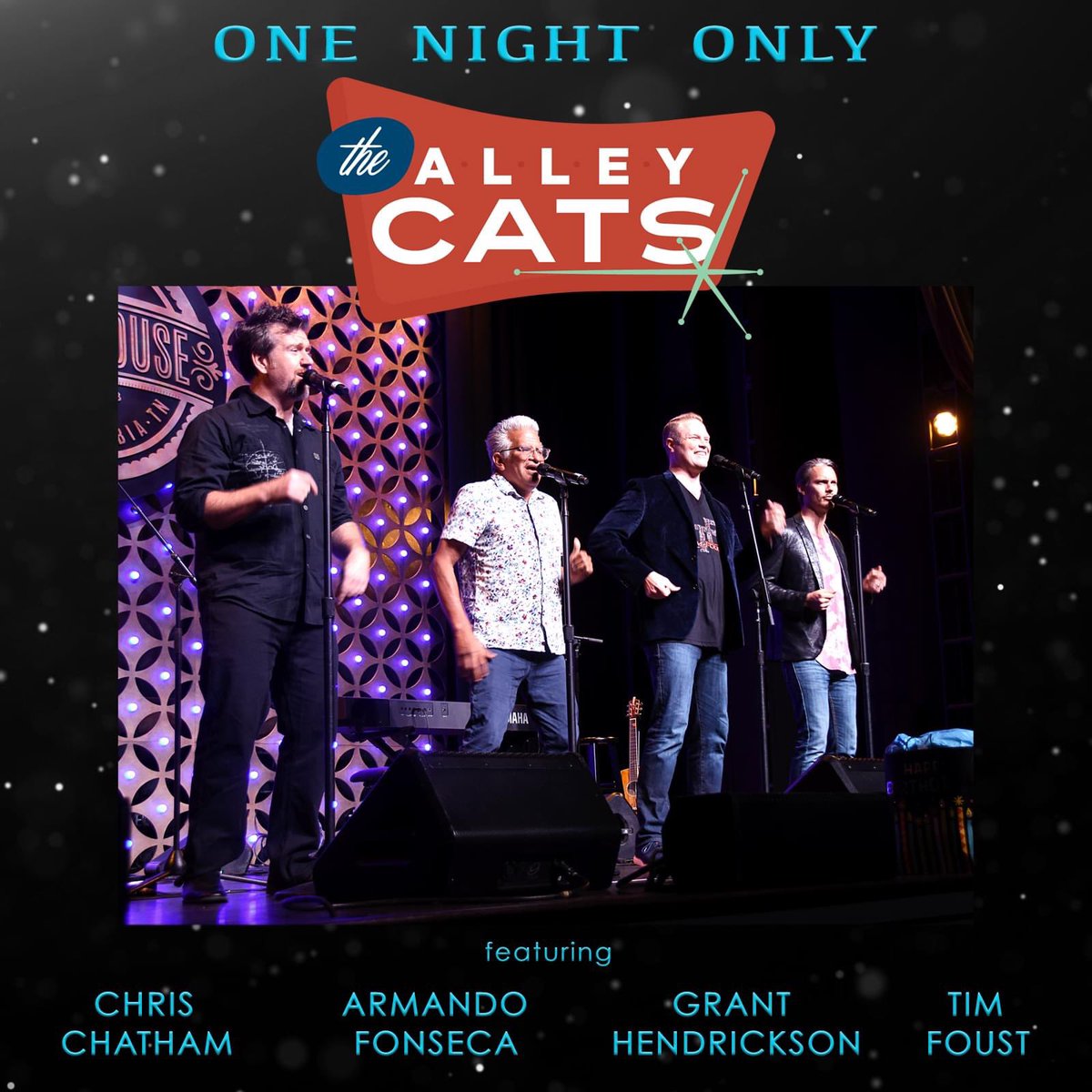 Tim Foust (@timfoustmusic) on Twitter photo 2 shows in the Dallas area this weekend!
Friday: The Alley Cats (A Cappella Doo-Wop)
Saturday: Austin Brown, Tim Foust & Friends
Contact beckycrabtree74@gmail.com for more details and tickets… 2 shows in the Dallas area this weekend!
Friday: The Alley Cats (A Cappella Doo-Wop)
Saturday: Austin Brown, Tim Foust & Friends
Contact beckycrabtree74@gmail.com for more details and tickets…