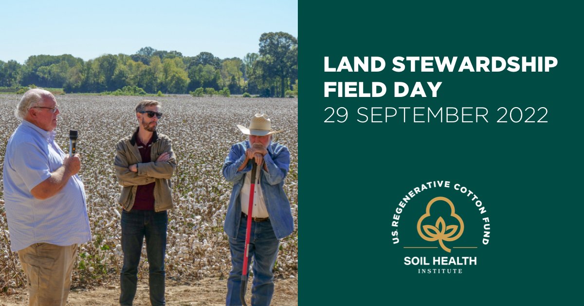 Mississippi Producer and #SHI Farmer Mentor, Mr. Sledge Taylor, speaks to the benefits he has experienced from utilizing #soilhealth management on his farm for 20+ years at the Land Stewardship Field Day coordinated by @MSUExtService and @deltafarm_ms in Como, MS on 09/29.