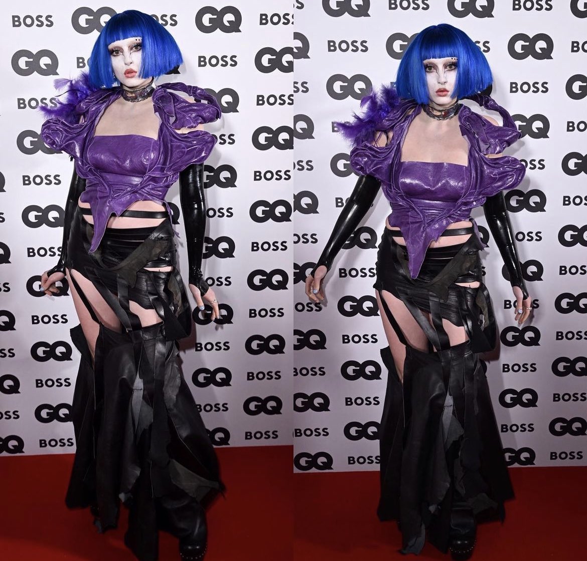 ASHNIKKO UPDATES on Twitter "— ashnikko at the GQ awards."