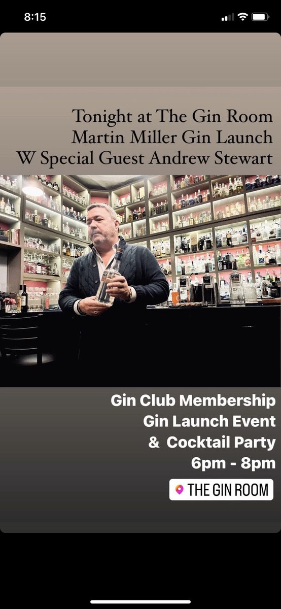 It’s time, y’all! Relaunching <a href="/STLginclub/">South City Gin Club</a> tonight at <a href="/Natashasginroom/">The Gin Room</a>! Come hear about Martin Miller Gin and get some great cocktails!