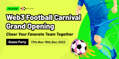 ulllllf's tweet photo. Did you know that "Web3 Football Carnival 2022" is starting?
For the CIS community, the article where @relationlabs talks about this event and what it will give to the community is translated 🧐
Enjoy reading👇
https://t.co/VHuNogIM8o
#Web3 #football #SBT #Relationlabs https://t.co/jlYkmcTXUY