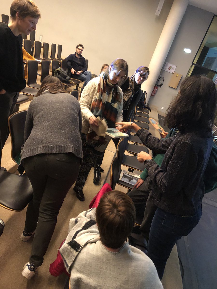 L’équipe du service des publics de Nancy-Musées en formation avec <a href="/CultureAccess/">Culture accessible</a> #accessibilité #mediation #handicap #culture @beauxarts_nancy @Museelorrain et Musée de l’Ecole de Nancy