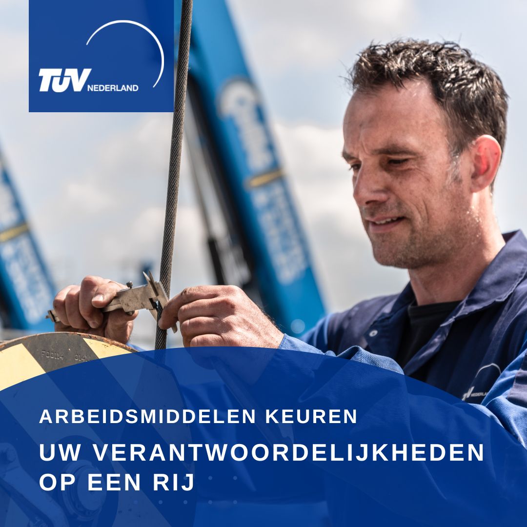 Vanuit het #Arbobesluit bent u als werkgever verplicht om bepaalde arbeidsmiddelen of machines te laten #keuren om een veilige arbeidsplaats te waarborgen. Wat zijn daarin precies uw verantwoordelijkheden? hubs.ly/Q01s98Yk0 #veiligheid