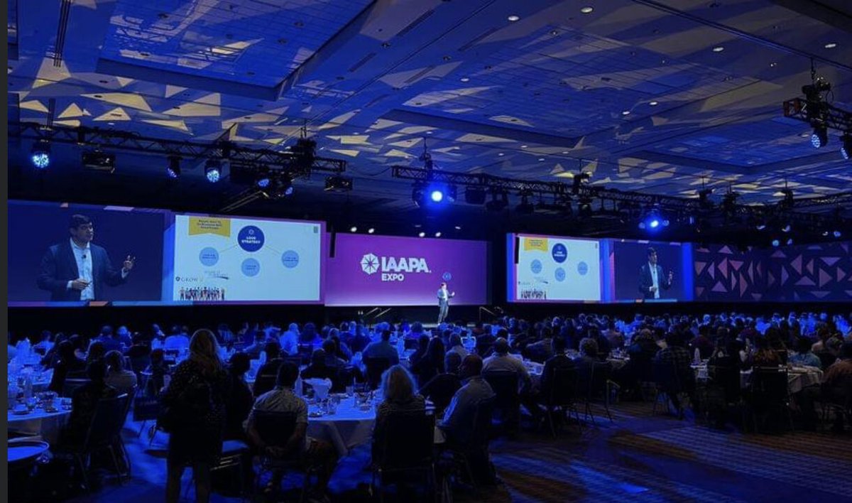 4elements_media's tweet photo. Wonderful times at the @IAAPAHQ  Expo!🎢🤝
Last day to meet our CEO @StJeanValerie  and everyone from booth 460 before they are off to the closing event: "IAAPA celebrates" at 8:15 p.m.🎉

#IAAPAexpos @InvestQuebec @QuebecAtlanta @QuebecLA https://t.co/8D0x2Nm4cb