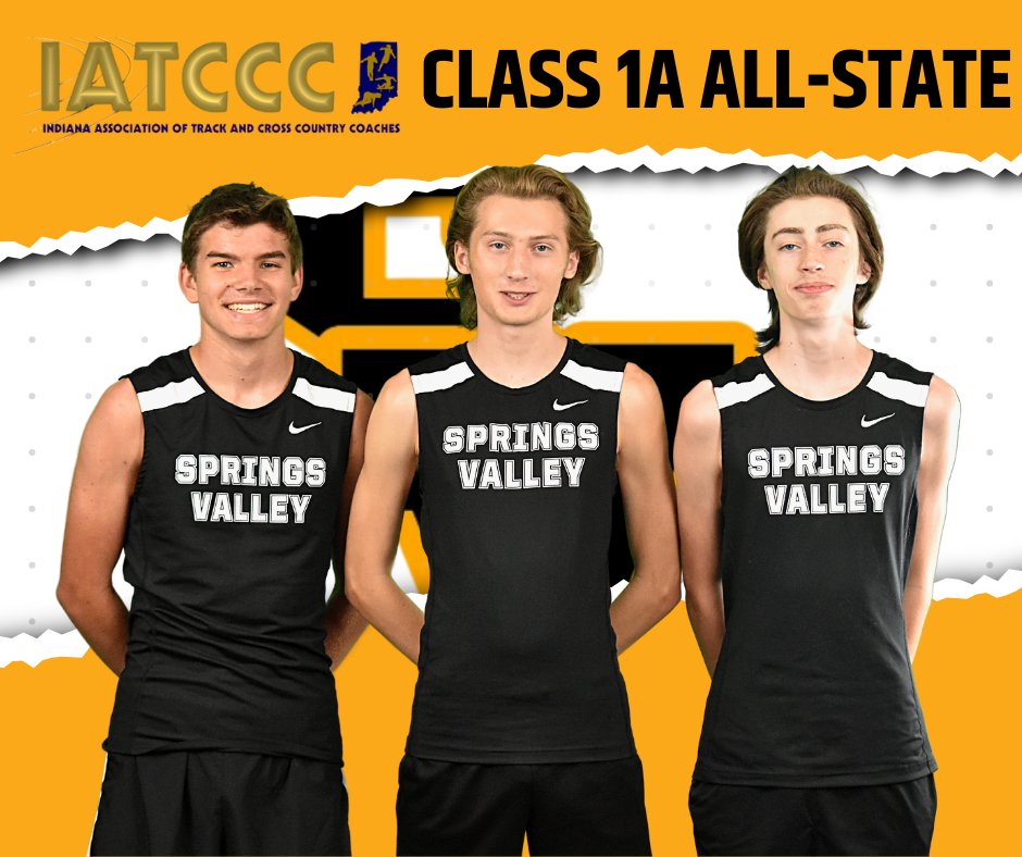 SVTrackXC1's tweet photo. Congratulations to Alan Marshall, Grant Brown, and Carson Brown on being named Class 1A All-State by the @INTrackCCAssoc! https://t.co/z5ayKQNIie