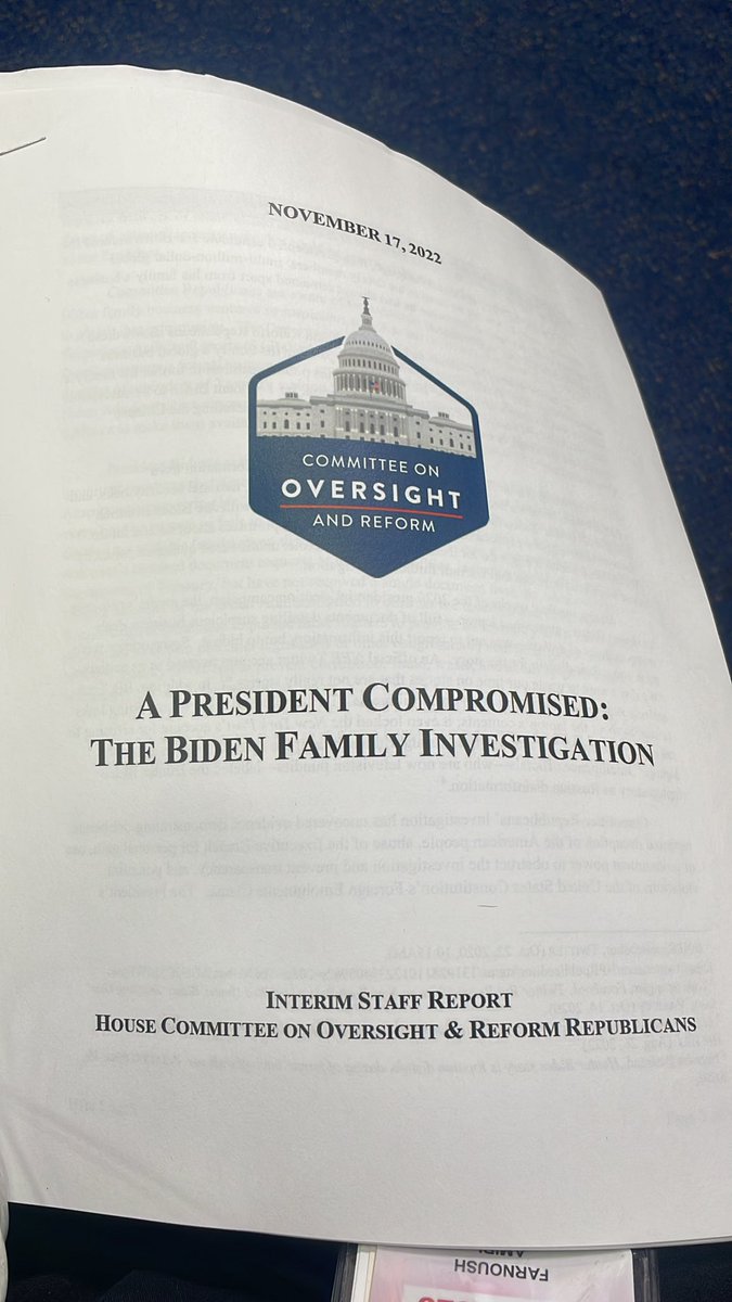 FarnoushAmiri's tweet photo. Less than 24 hours since clutching the majority, House Republicans are setting up their oversight agenda to the public. First up? Hunter Biden https://t.co/mhzkJ58Wi9