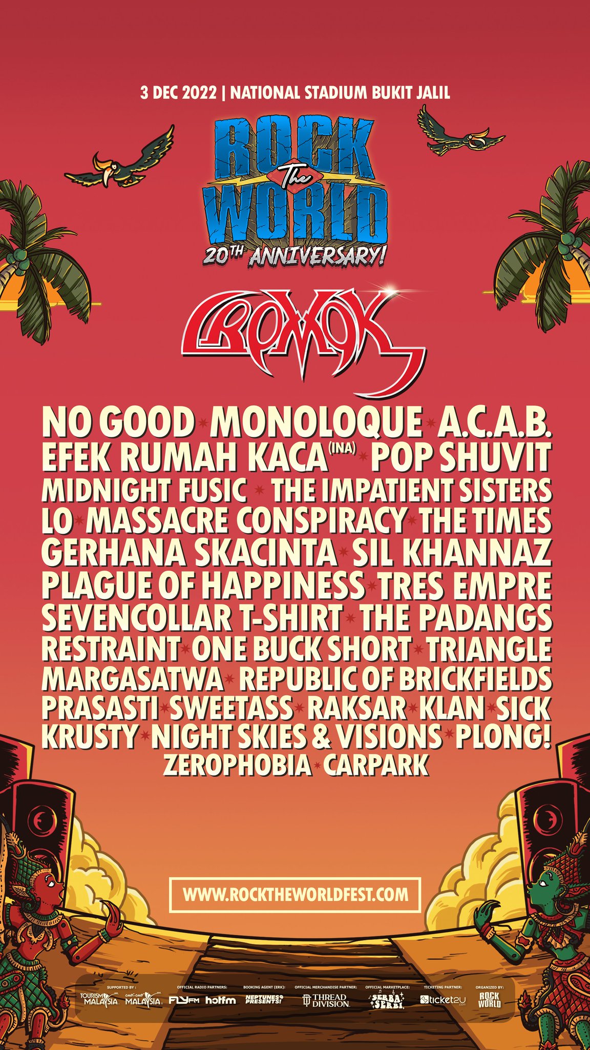Rock The World 20th Anniversary on Twitter "ICYMI, kitorang dah