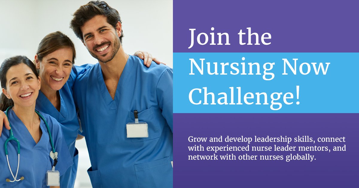 The Nursing Now Challenge is a free initiative designed to help develop the next generation of young nurses and midwives as leaders, practitioners, and advocates in health. Are you ready to join the challenge? Applications close 23 November » bit.ly/2MLwbCe