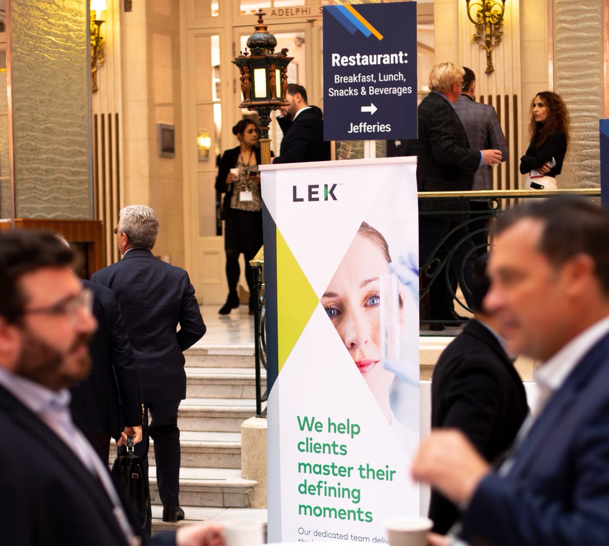 JefferiesEvents (@jefferiesevents) on Twitter photo Thank you to <a href="/LEK_Consulting/">L.E.K. Consulting</a> for hosting this morning's breakfast at the Jefferies London Healthcare Conference Thank you to <a href="/LEK_Consulting/">L.E.K. Consulting</a> for hosting this morning's breakfast at the Jefferies London Healthcare Conference