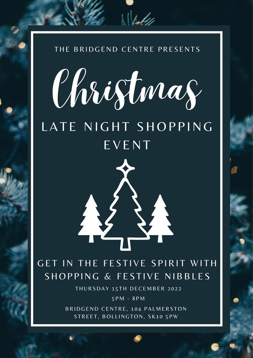 Stock up for Christmas at your local charity shop