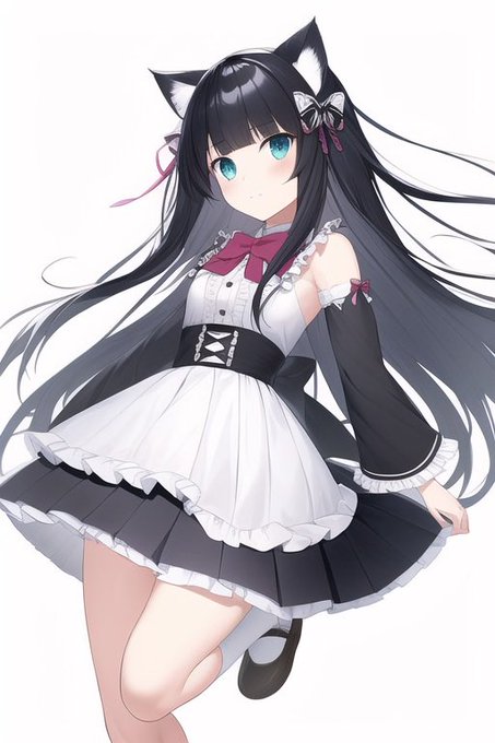 #ねこねこ学園中等部(仮) 
#NovelAIAIDiffusion 
#ai絵師と繋がりたい 
キャラ達 