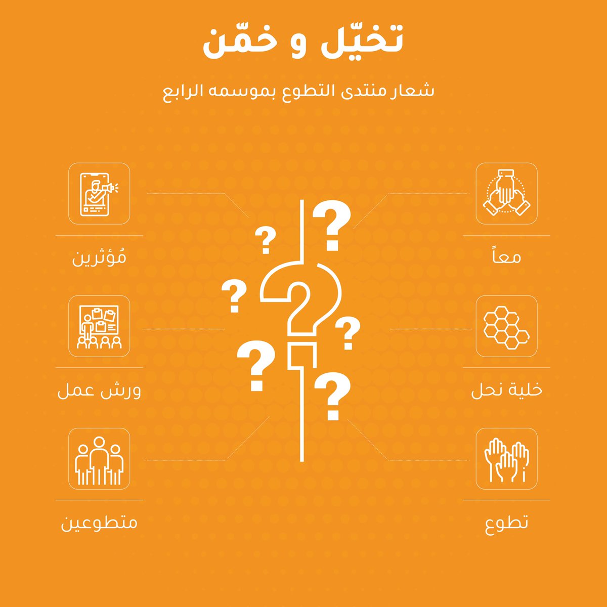 vfhail2030's tweet photo. #تفاعل 
تخيل وخمن شعار #منتدى_التطوع_الرابع_بحائل 
#اليوم_السعودي_والعالمي_للتطوع
#عطاء_وطن
#العمل_التطوعي https://t.co/7uVnVIotqs