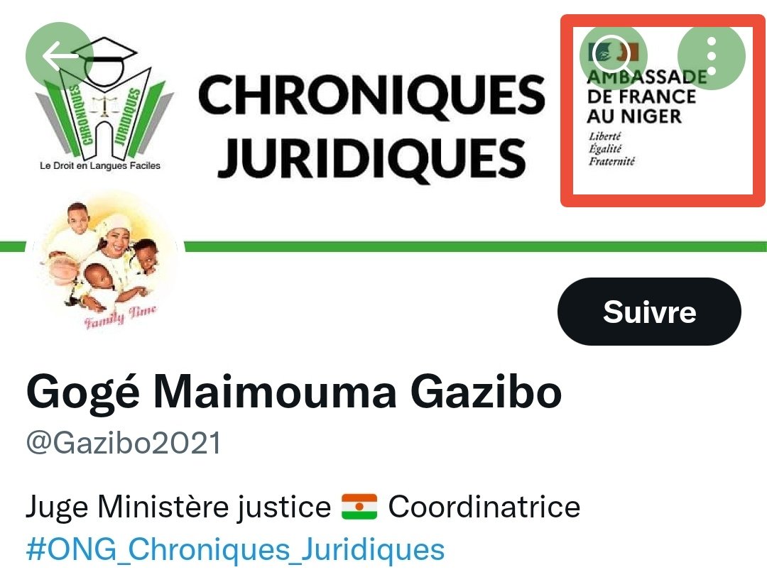<a href="/ambafr_au_niger/">La France au Niger</a> comment pouvez vous soutenir des personnes qui font l'apologie des violences conjugales ?

Une gifle au Niger est-elle moins problématique qu'une gifle en France ?

<a href="/CZacharopoulou/">Chrysoula Zacharopoulou 🇪🇺🇫🇷</a>
<a href="/francediplo/">France Diplomatie 🇫🇷🇪🇺</a>