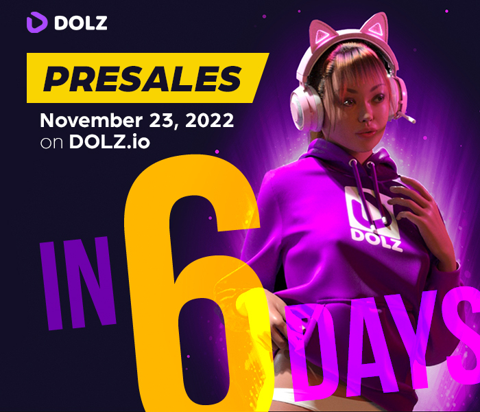 Dolz_official's tweet photo. 6 Days left before the Round 1 of the Presale 🔥
https://t.co/0sYHRz96K1 |
Who's In ?
#NFT #NFTCommunity #ICO #PRESALE #Dolz https://t.co/XCZJhWAfRg