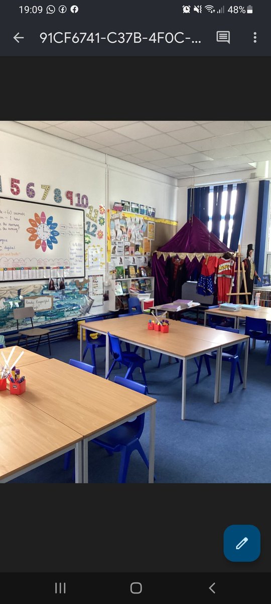 Let rethink classroom walls! Why not replace a display board with a beautiful photo wall of the children and help foster a sense of belonging and togetherness. Rather than overwhelming them with colours/ information and clutter! Re-defining classrooms  🌱 #therapeuticclassrooms