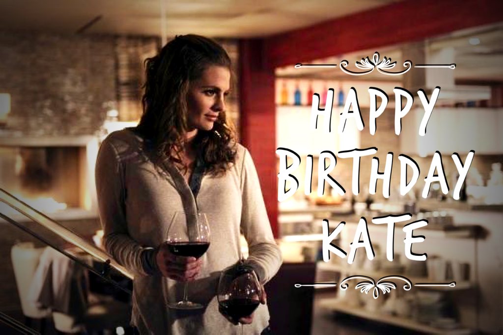 Buon Compleanno KB! #Beckett #Castle #StanaKatic