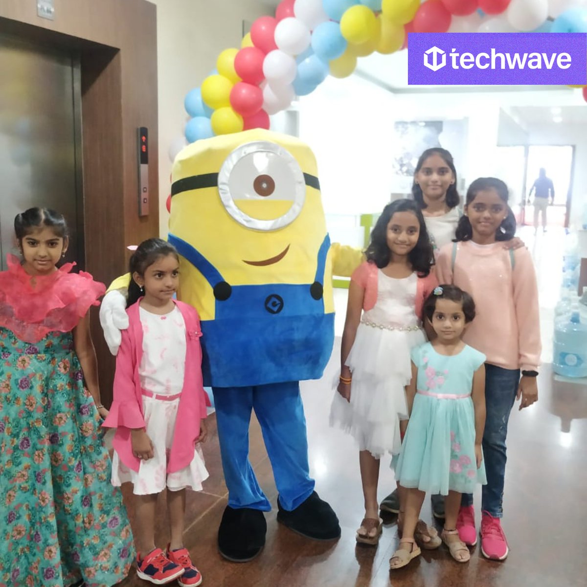 This year we celebrated Children’s Day with our extended family as our offices flooded in with the little munchkins who explored our premises in their whole new way and brought in an energy solely unique to them.

#techwave #childrensday #celebration #kids #kidsatwork
