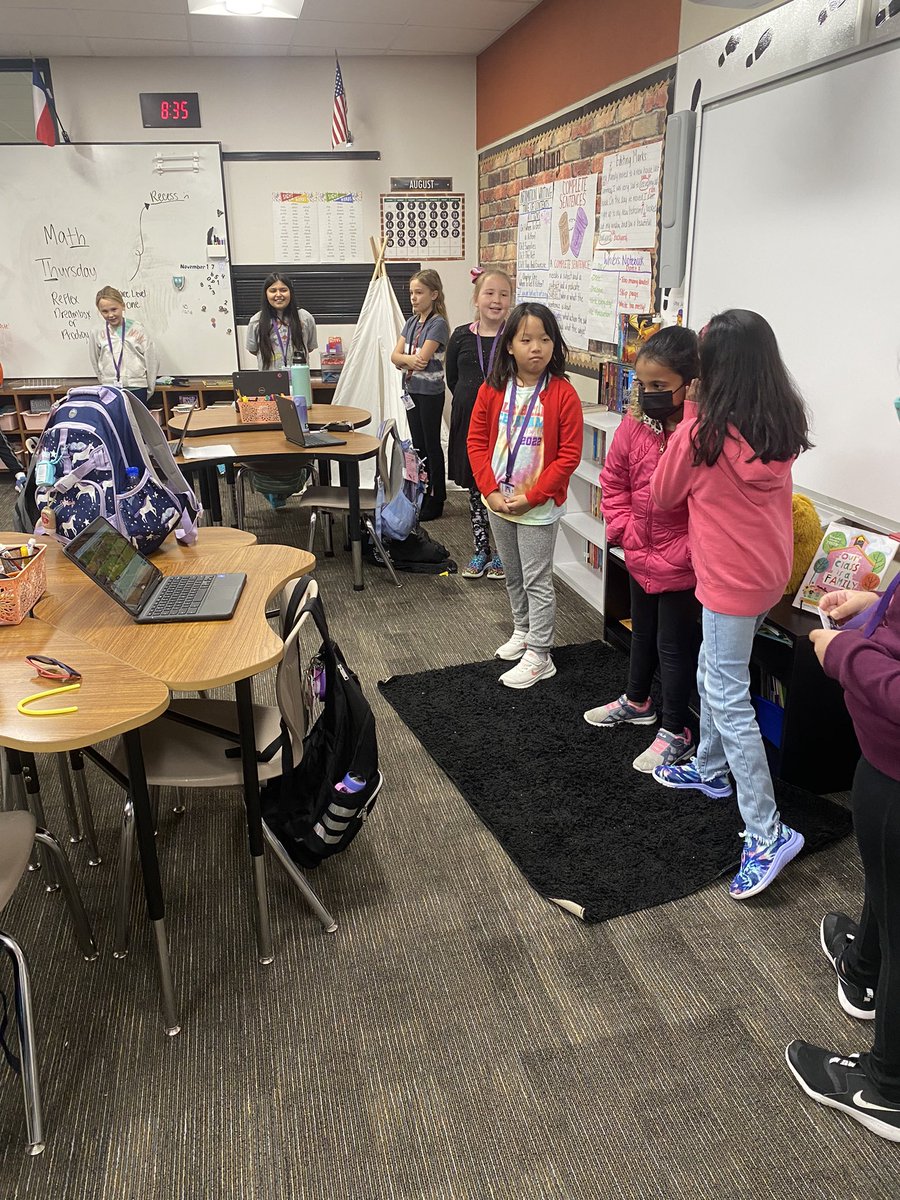 An old fashioned game of telephone for our morning meeting! #mje #iteachthird #teambuilding #ilovemyjob