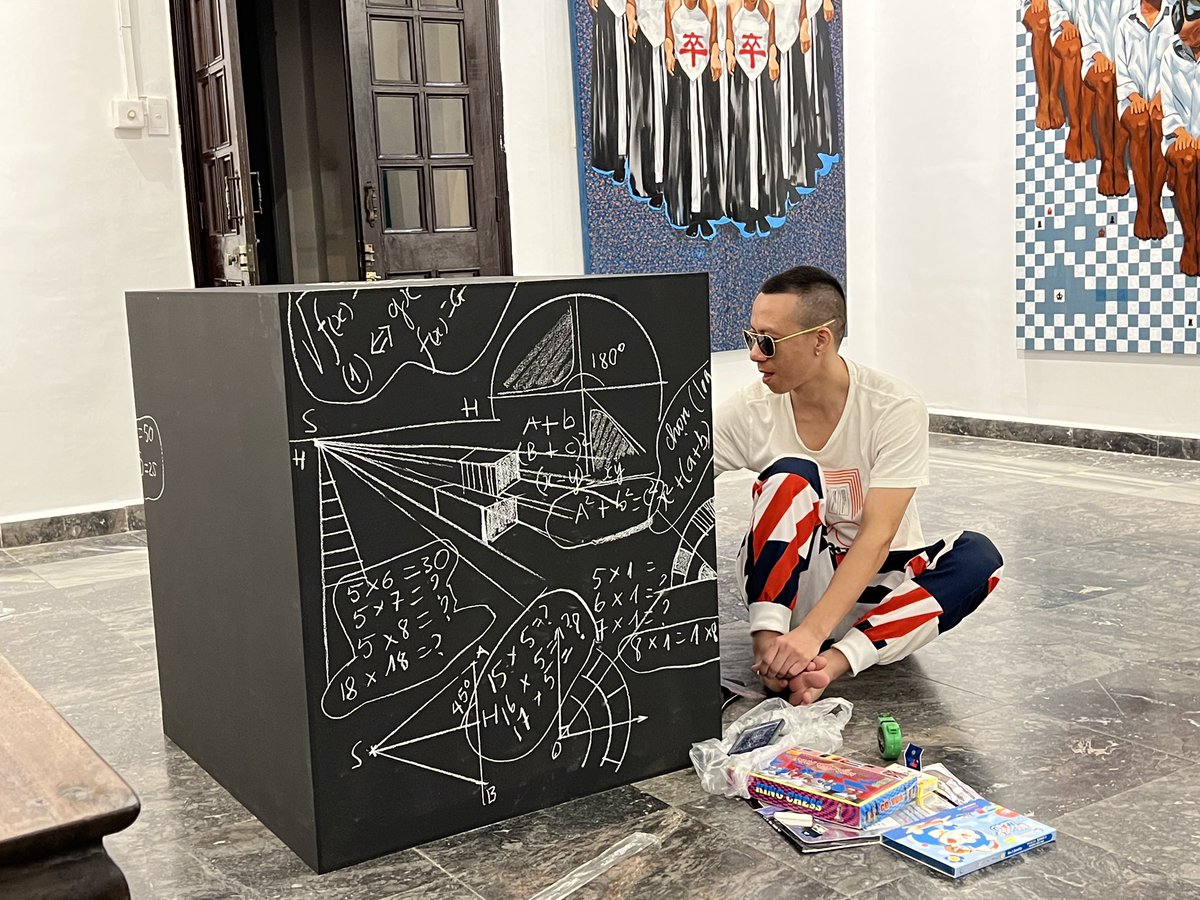 CThomasGallery's tweet photo. See you friends tomorrow night Friday 6-9pm at the opening reception, solo exhibition Human Chess of Nguyen Trong Minh artist.
Free entrance admission
#HumanChess #CoNguoi #nguyentrongminhartist #vietnam #contemporaryart https://t.co/AdMs3BrdUw
